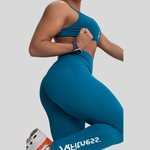 Conjunto Top e Calça Azul