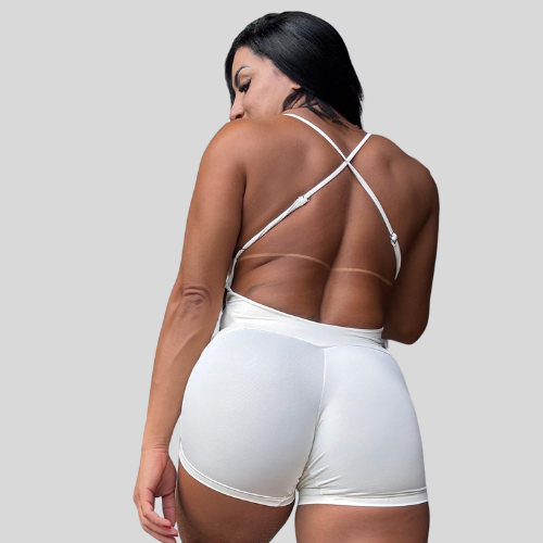 Macacão Luna Branco