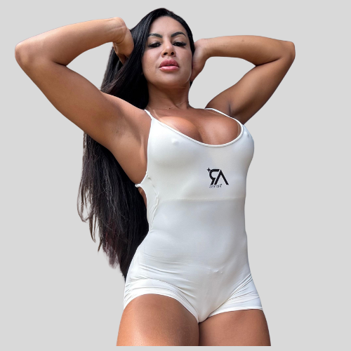 Macacão Luna Branco