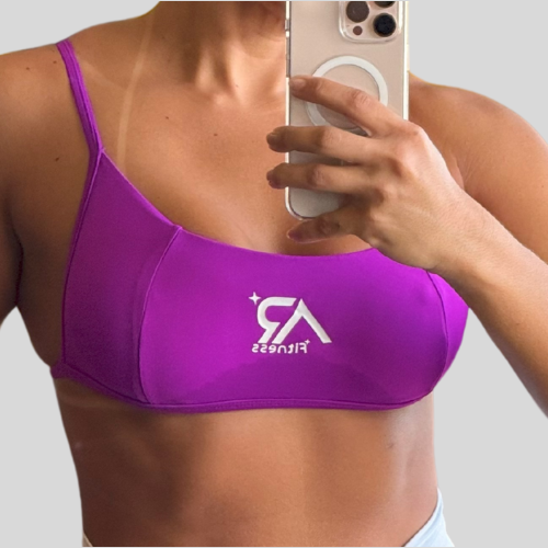 Conjunto Top e Short Roxo