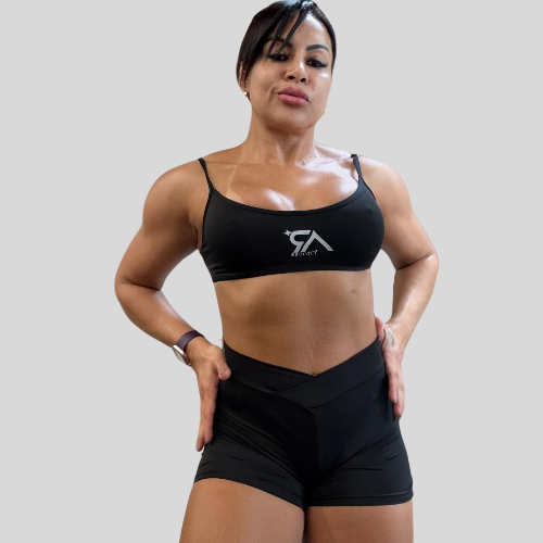 Conjunto Top e Short Preto