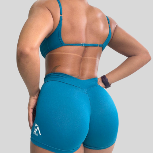 Conjunto Tops e Short Azul