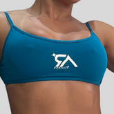 Top Alça Azul