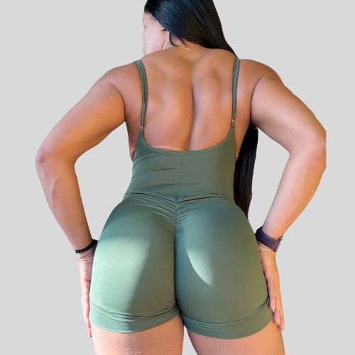 Macacão Nicole Verde Militar