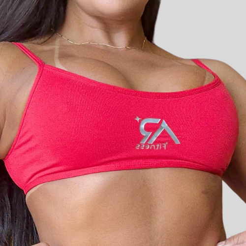 Top Alça Vermelho