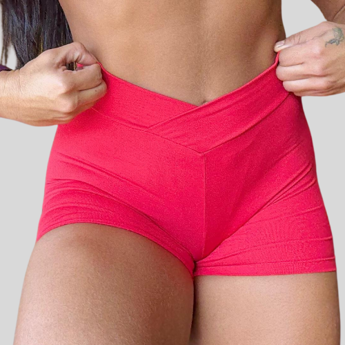 Short vermelho