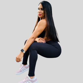 Conjunto Top e calça preta